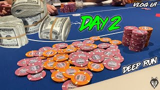 $150,000 UP TOP!! DAY 2 WYNN TOURNAMENT!! | Poker Vlog #69 screenshot 4