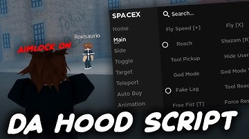 Da Hood SpaceX Script Hub - ROBLOX EXPLOITING