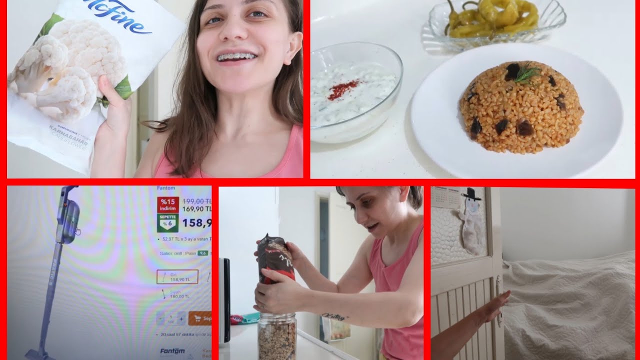 ODAMIZIN SON HALİ🤦♀️KOÇTAŞ ALIŞVERİŞİ🔌PATLICANLI BULGUR PİLAVI😋SÜPÜRGE