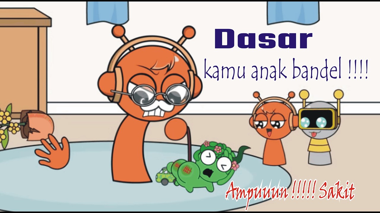 Anak Sprunki yang bandel Part 4 animasi film