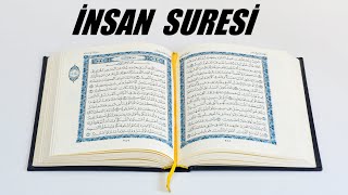 (76) İnsan Suresi - Tecvidli, Takipli, Sade Okuyuş