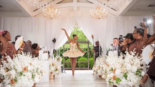 Brown Ballerina Performance Vlog | Wedding CLT📍🩰