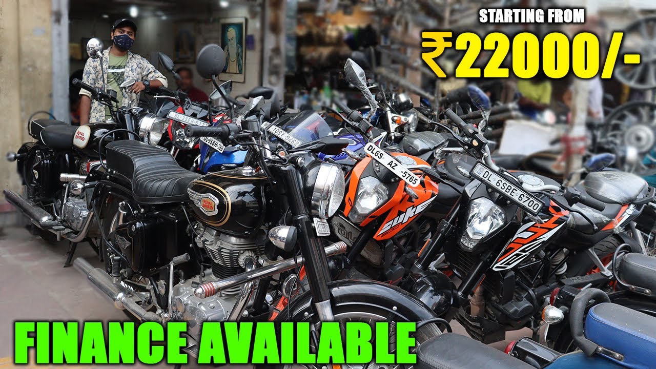 Used Bikes Market ₹22000/ Second Hand Bike Market In karol Bagh
