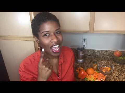 I only eat Orange foods?- Raw Vegan Diet Recipes