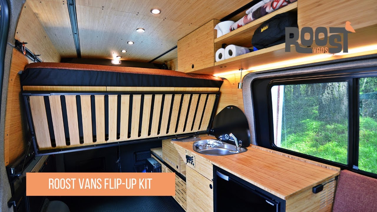 Откидная кровать-фургон | Продукция Roost Vans