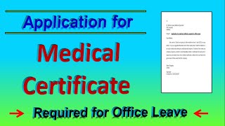Application for Medical Certificate required for office leave | doctor certificate for sick leave screenshot 5