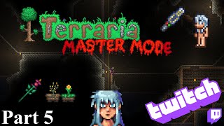Terraria [Master Mode] - Part 5 - GATHERING MATERIALS!
