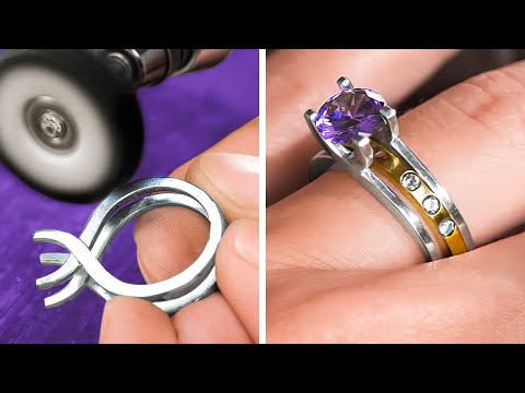 DIY JEWELRY FROM PROFESSIONALS | Amazing Crafts With Gold, Silver And Metal