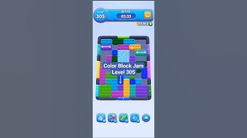 Color Block Jam - Level 305 #colorblockjam #games #colorblocks #gaming #solution