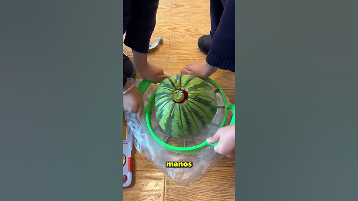 The Easiest Way to Cut a Watermelon 🤩