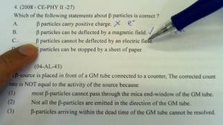 Physics 2008 HKCEE MC 27 B