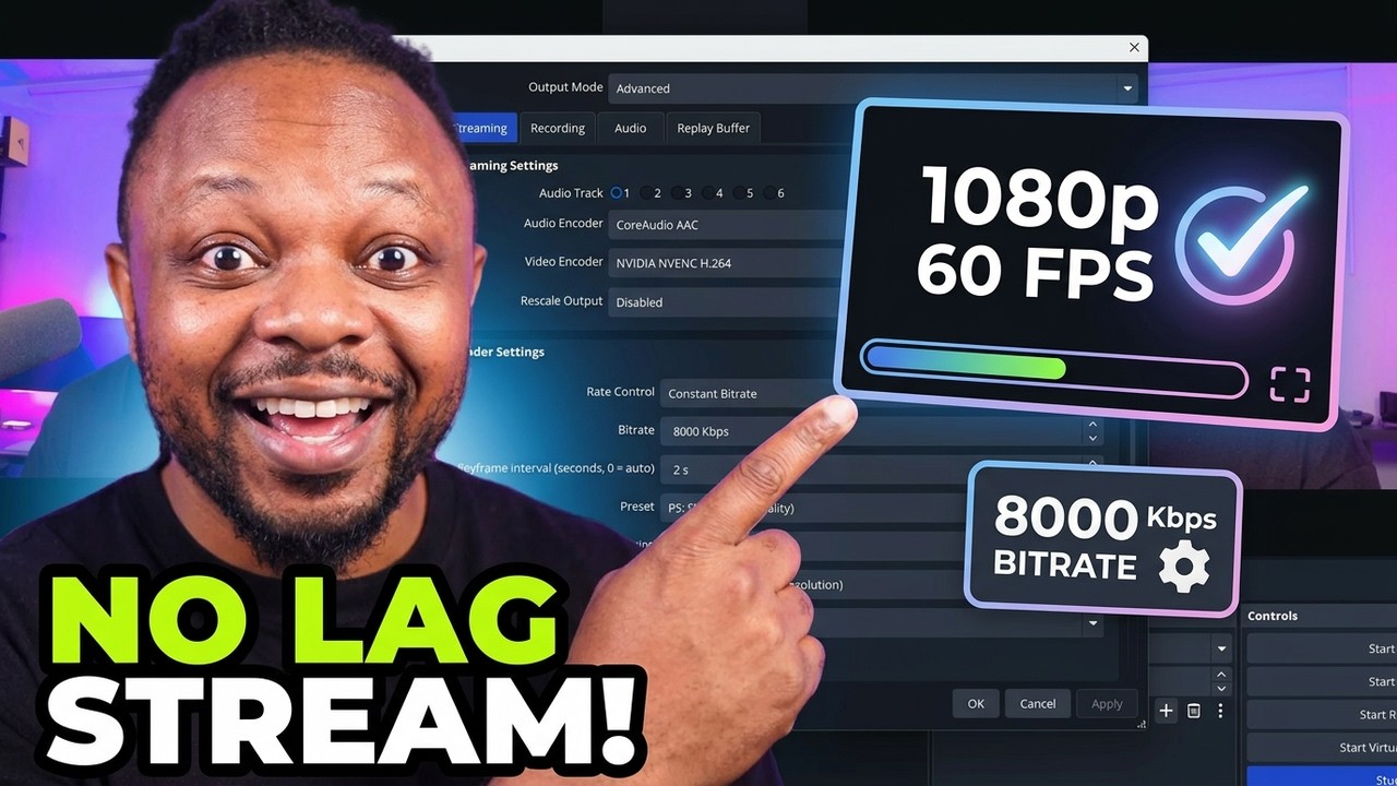 Gallery Detail: Best Obs Settings For Streaming On Kick 1080P Smooth Stream