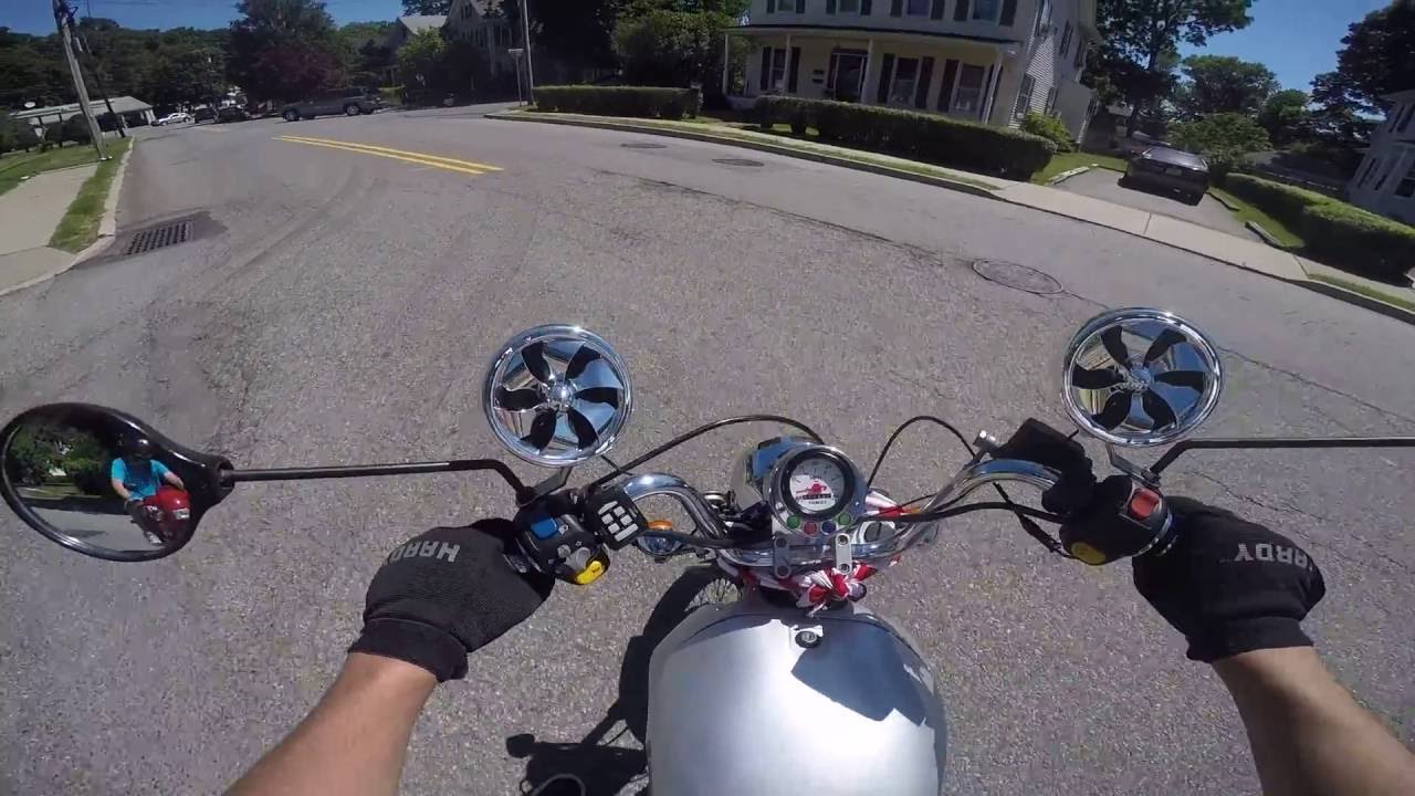 Moped Ride pt.1 - YouTube