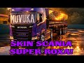 🔥 SKIN SCANIA SUPER ROXA TOP! 💜 | Global Truck Online + Visual INSANO!