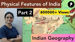 India Map: Physical Features of India (explained in हिंदी) - Part 2