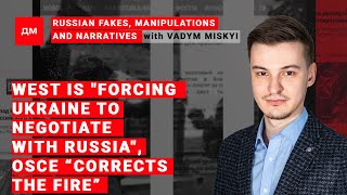 Russian fakes, manipulations and narratives / Briefing by Vadym Miskyi #14