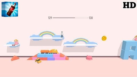 Bottle Jump 3D Gameplay (Android,iOS) Levels 125 - 137
