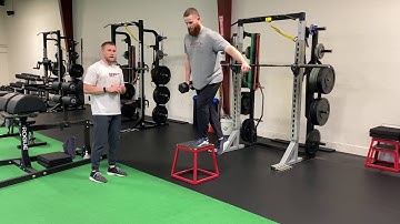 1 DB/KB Crossover Box Step up (contralateral/ipsilateral)