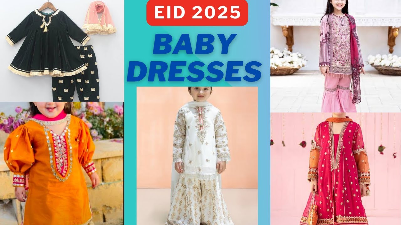 🤩 Eid Dress Design 2025 for Baby Girl || Eid Dress Design 2025 || Eid Dress