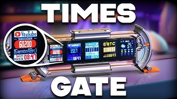 Is This The Coolest Desk Gadget?!  |  Divoom Times Gate Review #ad