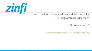 Structural Analysis of Social Networks: A Programmer's Approach (DSML 2017 Part II) screenshot 4