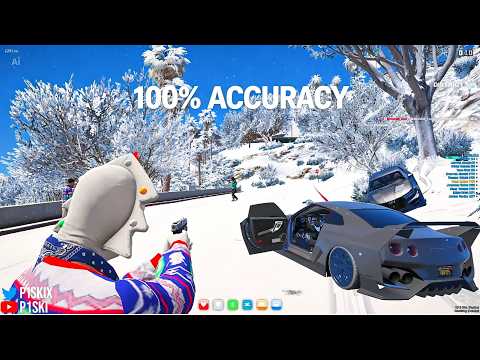 P1SKI HAVING PERFECT AIM FOR 8 MINUTES AND 12 SECONDS | GTA RP