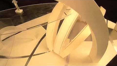 Foam Core Model White Lights Interior 2