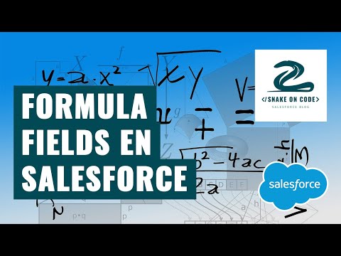 Video: ¿Qué es un campo de fórmula en Salesforce?