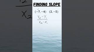 Finding the Slope Part 2