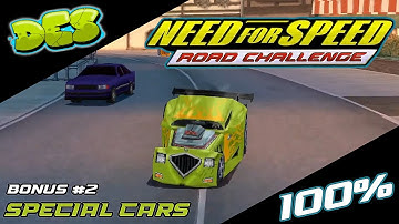 NEED FOR SPEED: ROAD CHALLENGE - BONUS - 𝙎𝙥𝙚𝙘𝙞𝙖𝙡 𝘾𝙖𝙧𝙨 𝙎𝙝𝙤𝙬𝙘𝙖𝙨𝙚 100% PS1