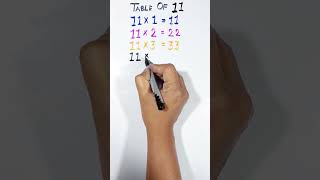 Table Of 11 | 11 Times Table | 11 Multiplication Table #tableof11 #11timestable