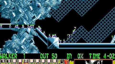 Lemmings - Tricky Level 16