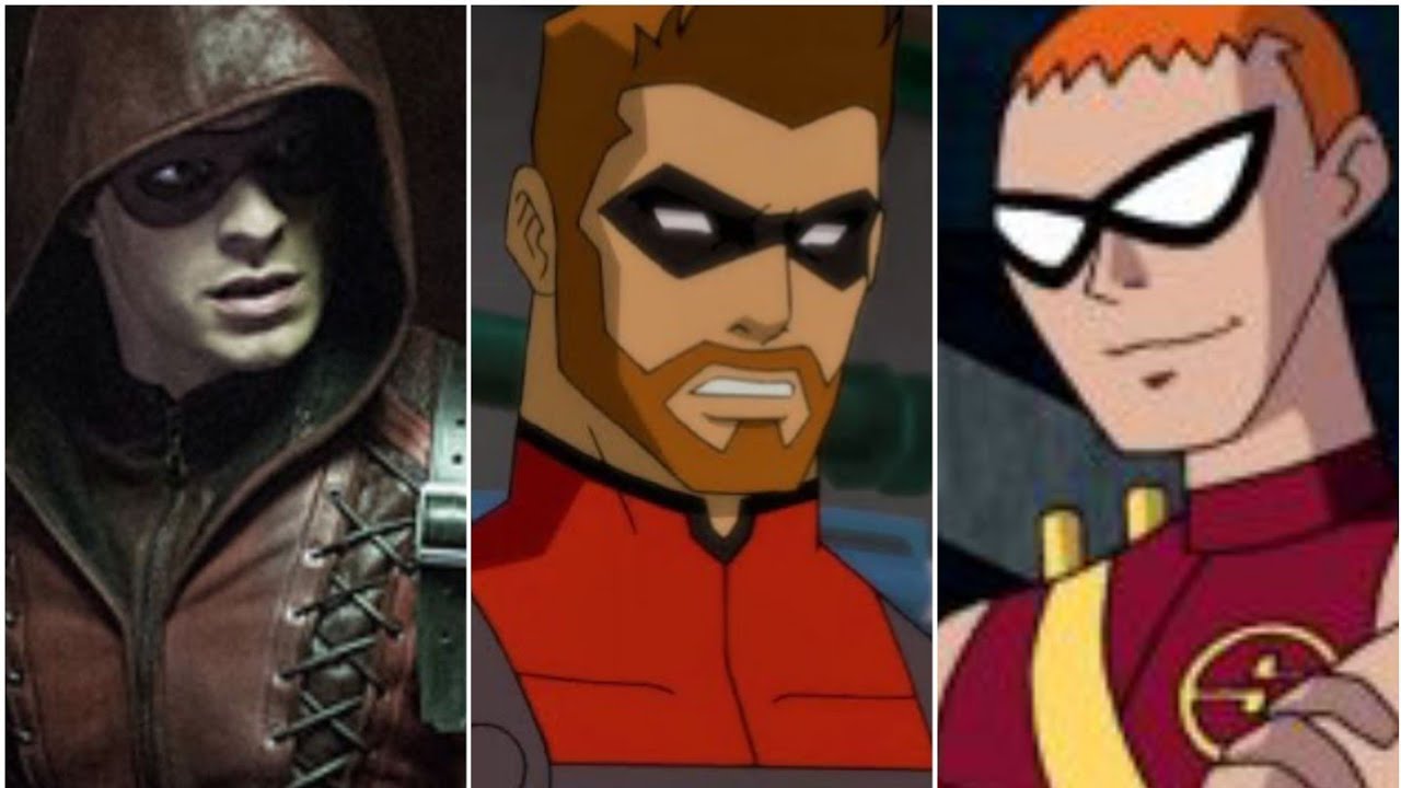 Red Arrow Hero 720x1280 Red Arrow/Arsenal/Speedy" Evolution in Cartoons and Movies and Shows. (DC Comics) - YouTube