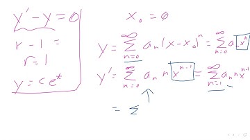 Math 261 - 5.2 - Series Solutions Near an Ordinary Point