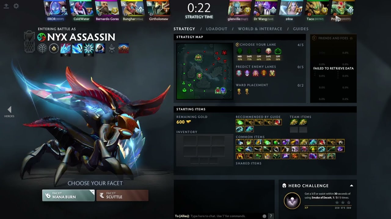 Nyx stun build in 40 seconds