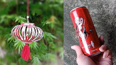 DIY | Cách Làm Lồng Đèn Trung Thu Từ Vỏ Lon Nước Ngọt