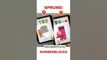 I made sprunki Numberblocks 8 and 9 with emojimixing #sprunki #emojimixing #incrediboxsprunki