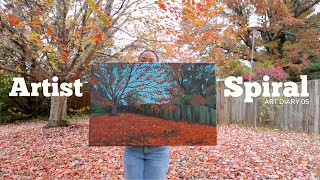 Art Diary 05 | Can I Turn A Bad Painting Into Something Beautiful?