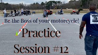 Famous Practice Session #12 - Advanced Slow Speed Motorcycle Riding Skills Net Worth
