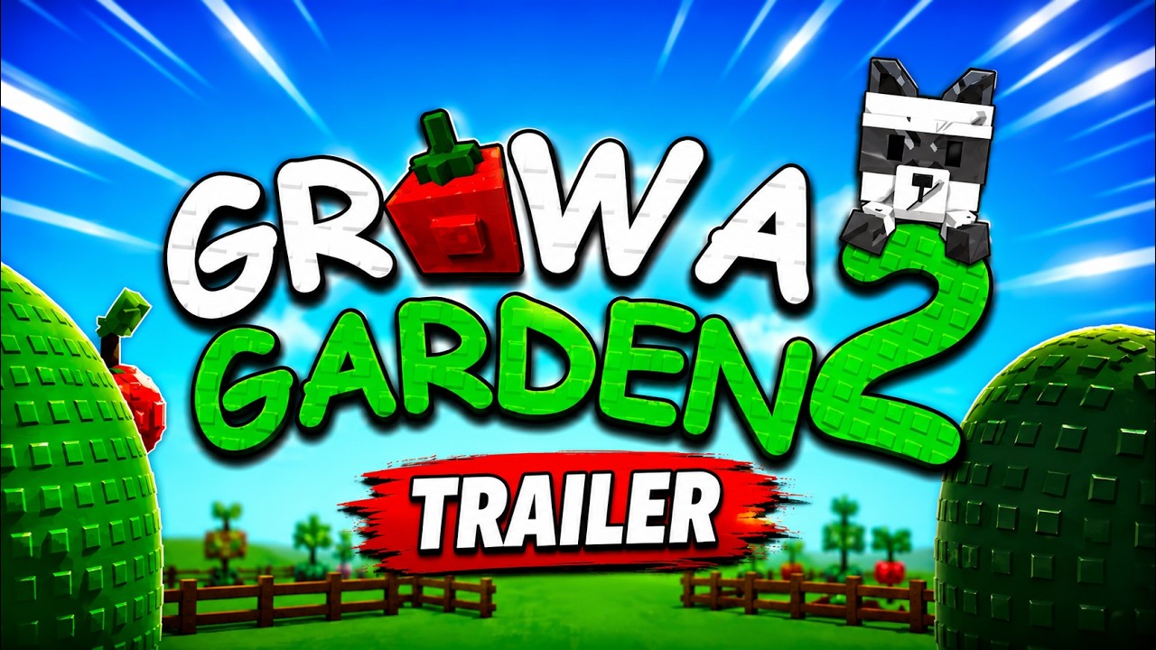 FINALMENTE! GROW A GARDEN 2 — TRAILER OFICIAL - YouTube