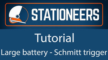 Stationeers - Tutorial large battery with Schmitt trigger