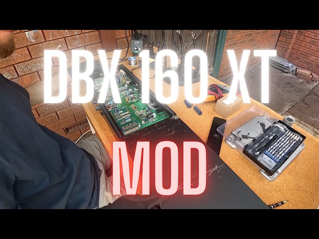 dbx 160XT Compressor - Balanced Output Transformer Mod - YouTube