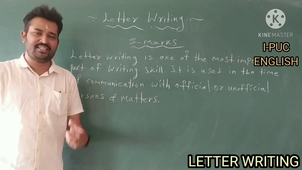 LETTER WRITING PART-1 - YouTube