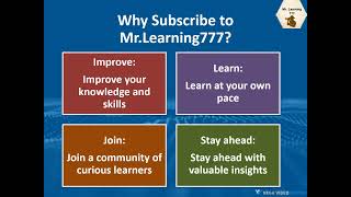 Mr. Learning 777 Channel Promotional Video