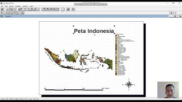 Tutorial ArcView GIS 3.3 (Menampilkan view, membuat layout, membuat peta sederhana)
