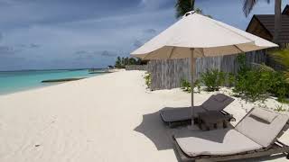 Fushifaru Maldives Beach Villa Sunrise Room Tour.