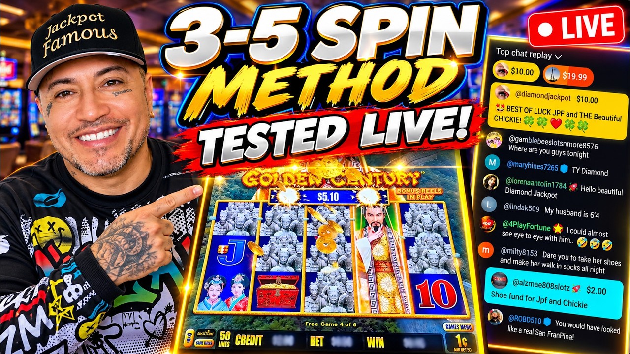 I Put My 3 to 5 Spin Method to the ULTIMATE TEST - LIVE!