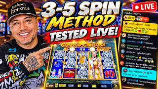 I Put My 3 to 5 Spin Method to the ULTIMATE TEST - LIVE!