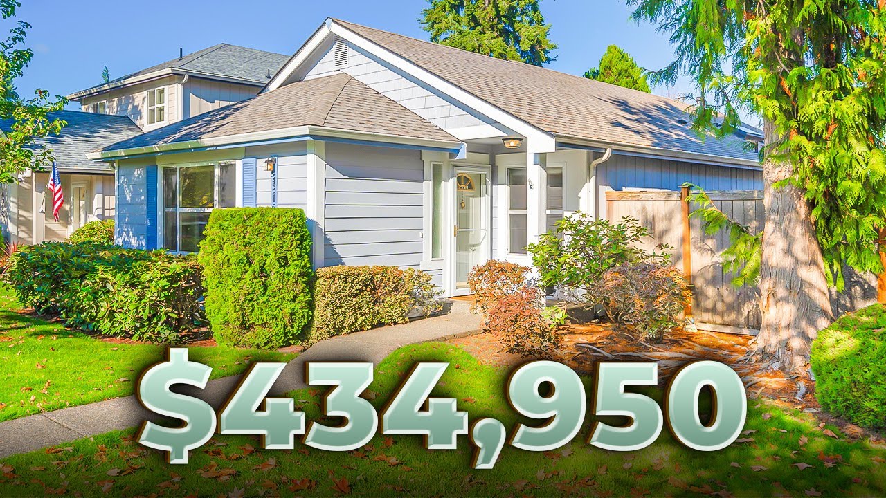 Stunning 2 Bedroom Home For Sale in Lacey Washington - A Must See!