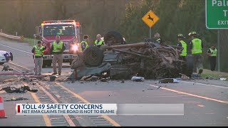 Officials dispute claims that Toll 49 is unsafe